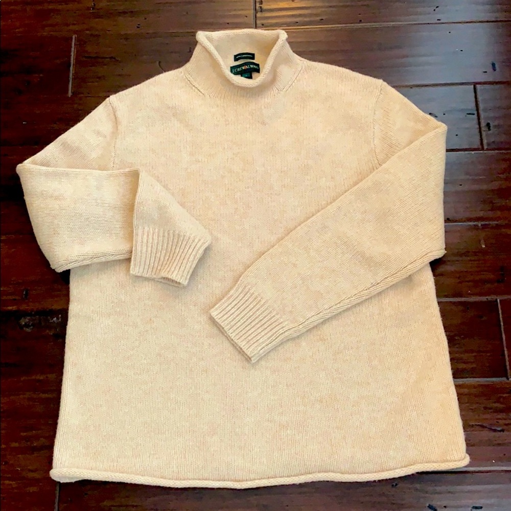 JCrew “Always” roll neck sweater